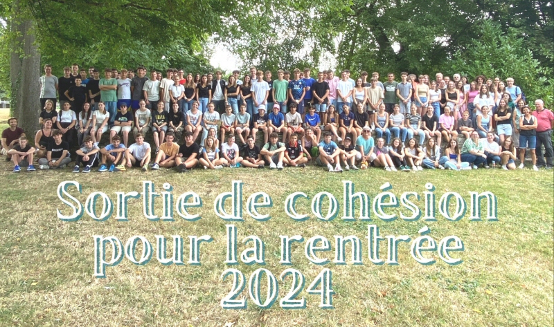 Sortie de cohésion pour la rentrée 2024